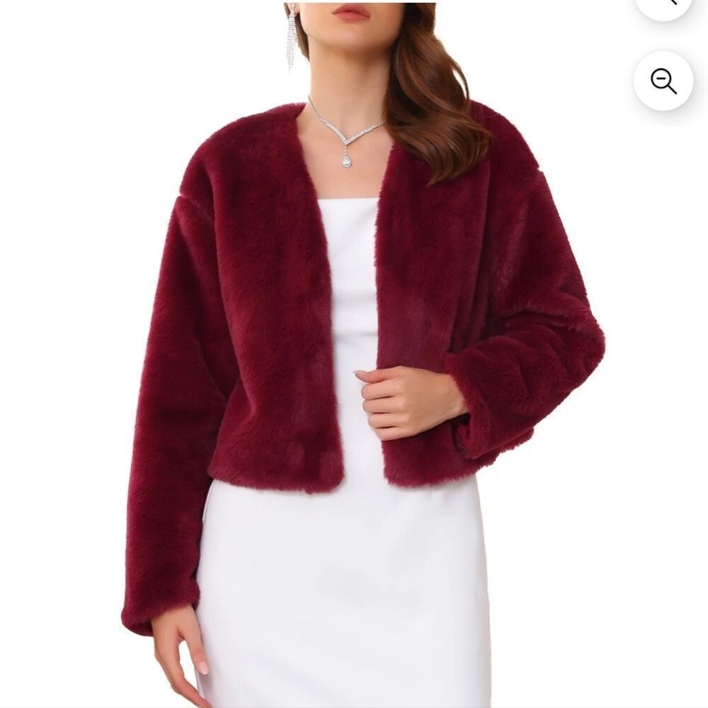 Unreal‎ Fur Looking Faux Fur Teddy Jacket